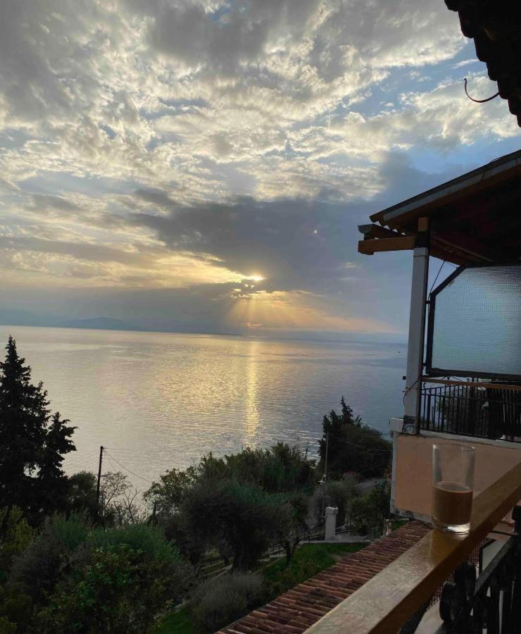 Corfu Bay Sea View Apartments 100M From The Beach Benitses  Dış mekan fotoğraf